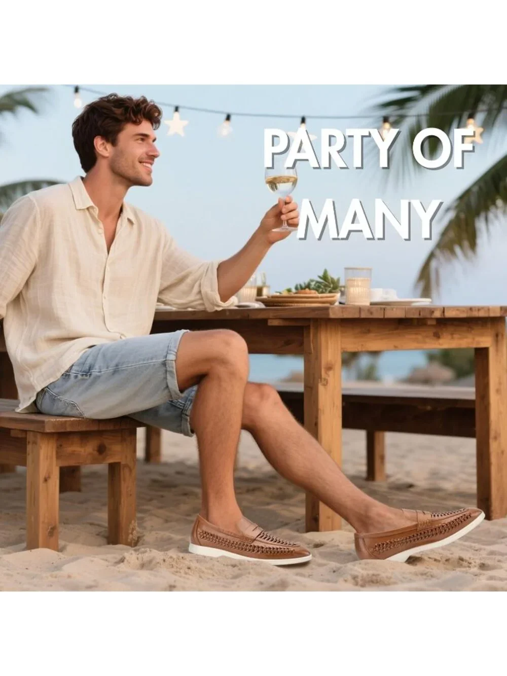 🆕Men's All Brown Leather Loafers Slip-On Moccasins Dress Shoes Lightweight